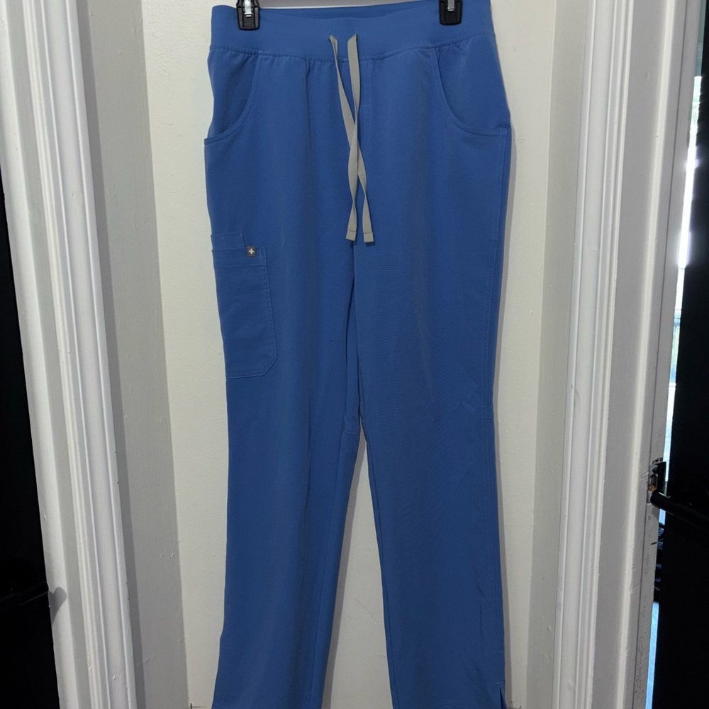 Figs ceil blue Kade cargo pants